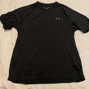 Under Armour Men's Black Short Sleeve Tee